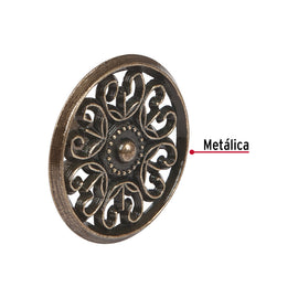 Perilla para muebles metálica estilo 