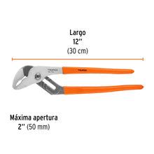 Cargar imagen en el visor de la galería, Pinza de extensión 12&quot; mango de PVC, TRUPER PEX-12 (17352)