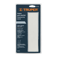 Cargar imagen en el visor de la galería, Piedra para asentar 200 mm, doble grano 150 y 240, TRUPER PIAS-108 (11668)