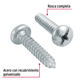 Pijas para lámina, #10 x 1