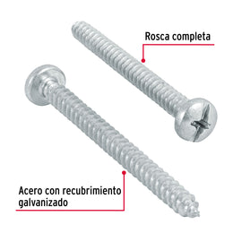 Pijas para lámina, #10 x 2
