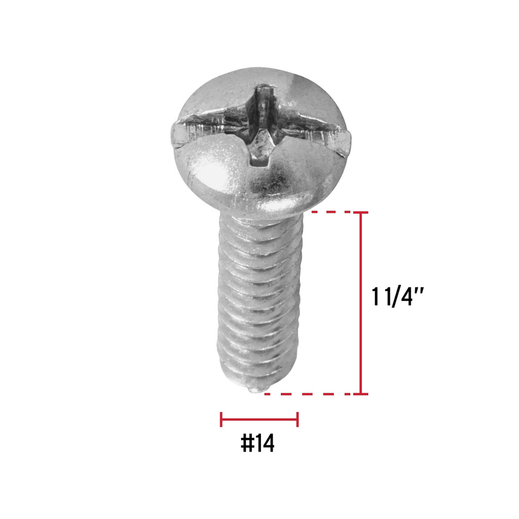 Pijas para lámina, #14x 1-1/4" bolsa con 10pz, FIERO PILA-14X1-1/4 (44434)