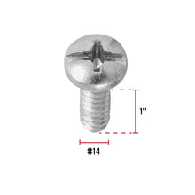 Cargar imagen en el visor de la galería, Pijas para lámina, #14x 1&quot; bolsa con 10pz, FIERO PILA-14X1 (44433)