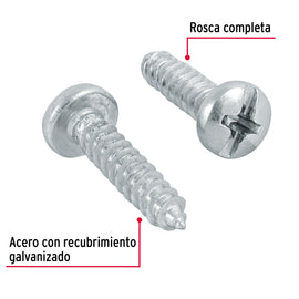 Pijas para lámina, #8 x 3/4