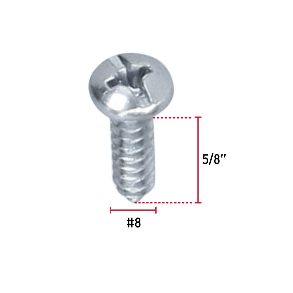 Pijas para lámina, #8 x 5/8" bolsa con 10pz, FIERO PILA-8X5/8 (44413)