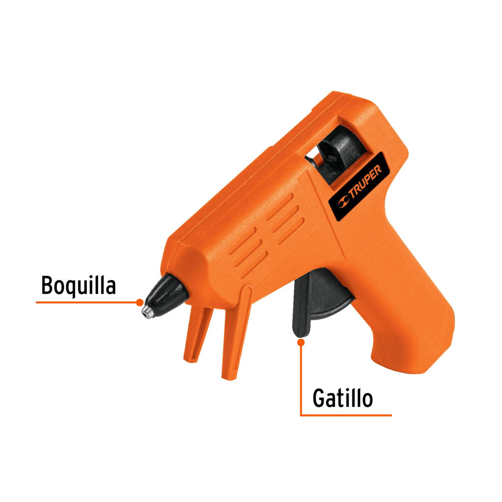 Pistola eléctrica para silicón de 5/16", TRUPER PIPE-5/16 (17535)