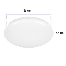 Cargar imagen en el visor de la galería, Luminario de LED 15 W tipo plafón luz de día, VOLTECK PLA-101L (47375)