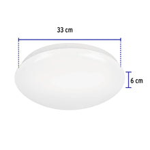 Cargar imagen en el visor de la galería, Luminario de LED 18 W tipo plafón luz de día, VOLTECK PLA-102L (47376)