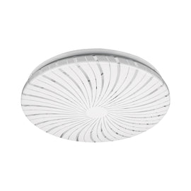 Luminario LED 15 W tipo plafón decorativo luz cálida, VOLTECK PLA-302LC (48209)