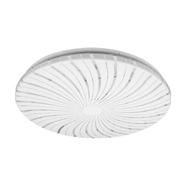 Luminario LED 18 W tipo plafón decorativo luz de día, VOLTECK PLA-303L (46017)