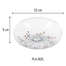 Cargar imagen en el visor de la galería, Luminario LED 18 W plafón decorativo espiral luz día, VOLTECK PLA-403L (43174)