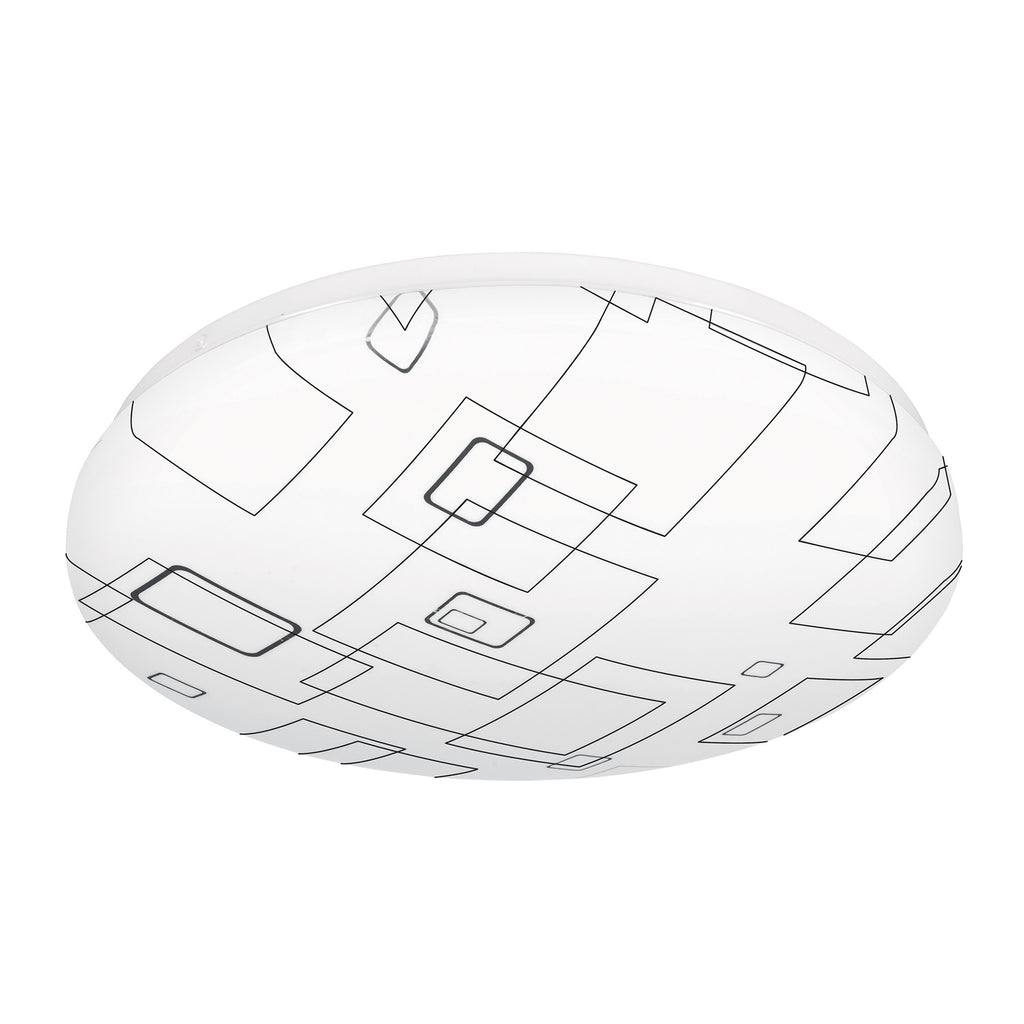 Luminario LED 18 W plafón decorativo cuadros luz día, VOLTECK PLA-503L (43178)