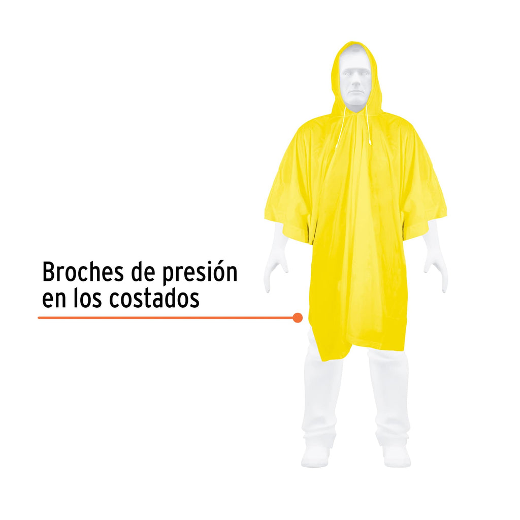 Poncho o capamanga de PVC, TRUPER  PONCHO (14412)