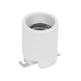 Portalámpara de porcelana, base tipo Mogul (E39), VOLTECK POPO-19 (46527)