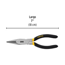 Cargar imagen en el visor de la galería, Pinza de punta y corte 7&quot; mango de PVC, PRETUL PPC-7P (22625)