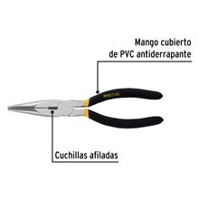 Cargar imagen en el visor de la galería, Pinza de punta y corte 8&quot; mango de PVC, PRETUL PCD-8P (22627)