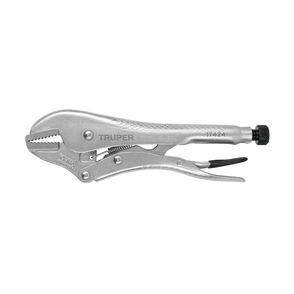 Pinza de presión 12" mordaza recta, TRUPER PPT-12R (17431)