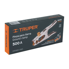 Cargar imagen en el visor de la galería, Pinza para tierra de 500 A, TRUPER PTI-500 (14235)