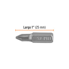 Cargar imagen en el visor de la galería, Estuche con 5 puntas de cruz PH1 largo 1&quot;, TRUPER Expert PUDE-1101 (12140)
