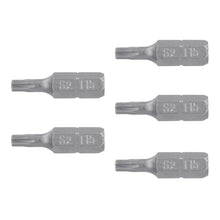 Cargar imagen en el visor de la galería, Estuche con 5 puntas torx T15 largo 1&quot;, TRUPER Expert PUDE-5115 (12198)