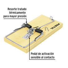 Cargar imagen en el visor de la galería, Trampa de madera de 7&quot; para ratón, PRETUL RAT-7M (23710)