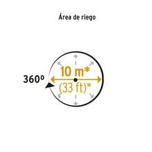 Cargar imagen en el visor de la galería, Aspersor giratorio de 3 brazos con base plástica, PRETUL REG-3 (20065)