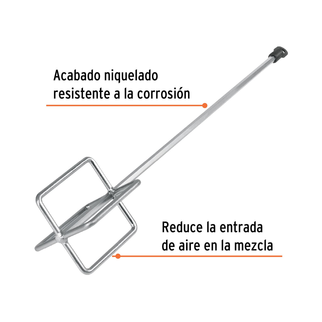 Revolvedor para mortero, 120mm de diámetro, TRUPER REV-12M (11975)