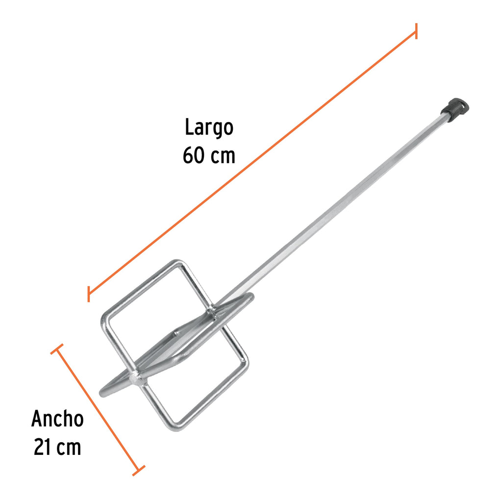 Revolvedor para mortero, 120mm de diámetro, TRUPER REV-12M (11975)