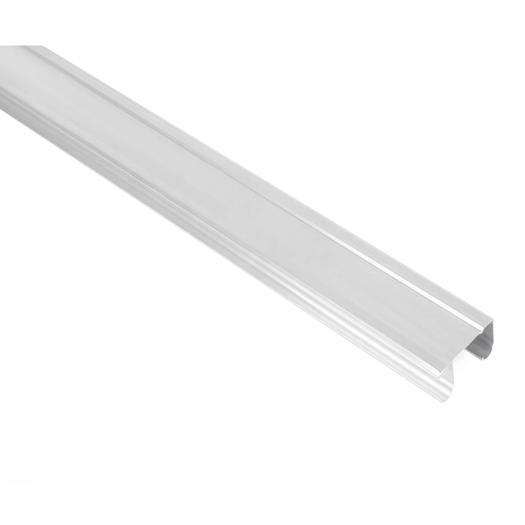 Riel superior "JJ" de aluminio para puerta corrediza 2 m, HERMEX RJJ-20 (48972)