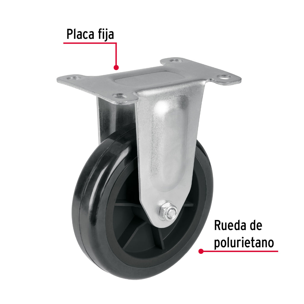 Rodaja de repuesto para DIA-300P, placa fija, FIERO RO-5PUF (46213)