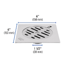 Cargar imagen en el visor de la galería, Resumidero cuadrado RS-603 (46138) Foset