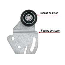 Cargar imagen en el visor de la galería, Correderas para riel superior de clóset, HERMEX SC-01 (48970)