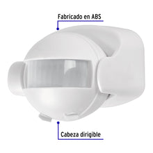 Cargar imagen en el visor de la galería, Sensor de movimiento de 180° para pared y techo, VOLTECK SEMO-180 (46594)