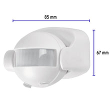 Cargar imagen en el visor de la galería, Sensor de movimiento de 180° para pared y techo, VOLTECK SEMO-180 (46594)