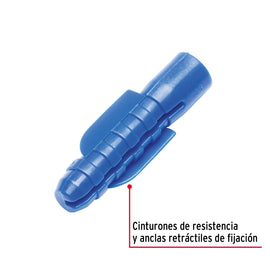Taquetes de plástico 3/8