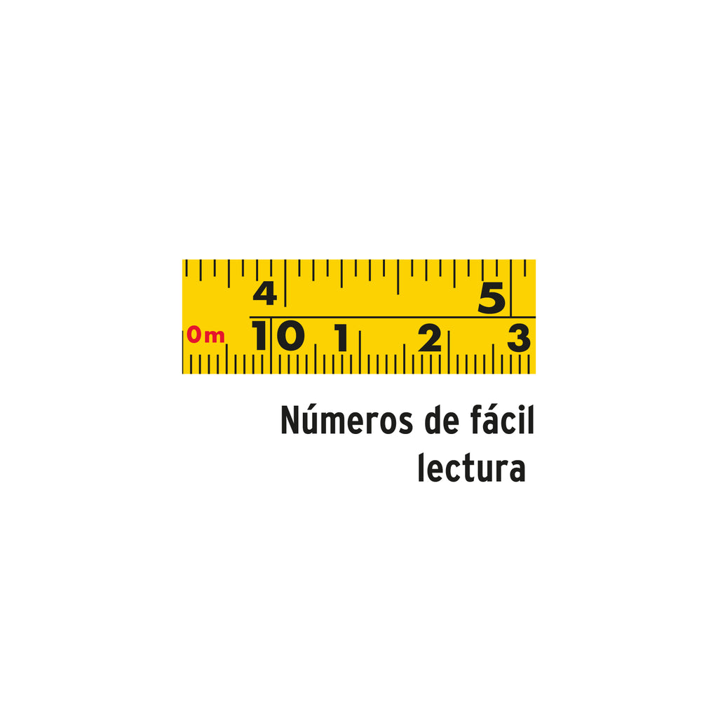 Cinta métrica larga 30 m fibra de vidrio, carcasa plástica, TRUPER TP30ME (12639)