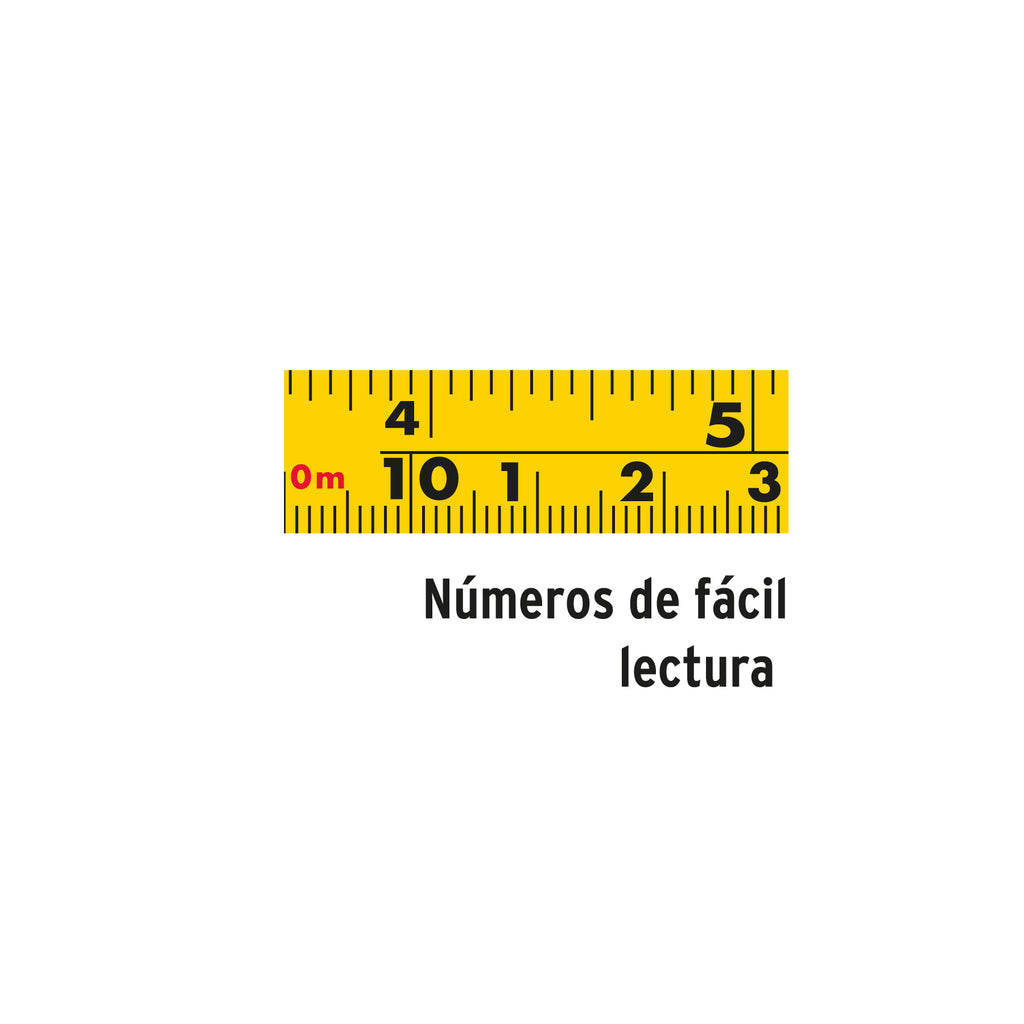 Cinta métrica larga 100 m fibra de vidrio, tipo cruceta, TRUPER TP50ME (12640)