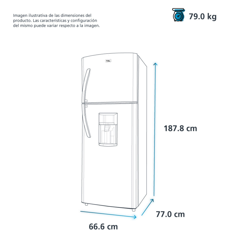 Refrigerador  Mabe - RMT400RYMRE0