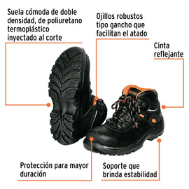 Zapatos #30 industriales de seguridad TRUPER ZC-430N (15537)
