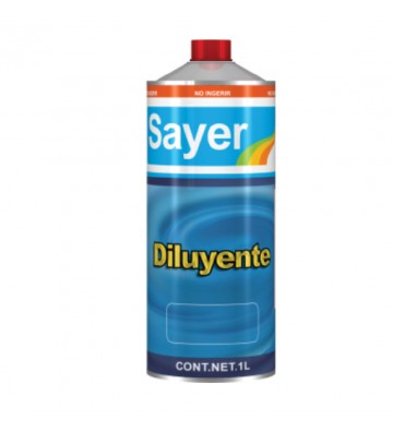 Diluyente SAYER UD-0200.30 p/polylack cristal 1L