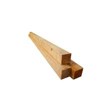 Madera polín de 3 x 3 x 8 pies