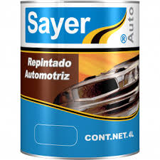Repintado automotriz SAYER KR-720.40 blanco monoca 4L