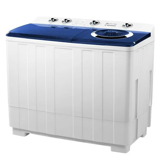 Lavadora Hisense WSA1604P  16 kg Doble Tina Blanco con Azul