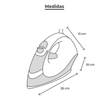 Cargar imagen en el visor de la galería, Plancha Oster GCSTBS5053-013 suela cerámica