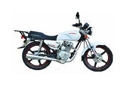 MOTOCICLETA COLOR BLANCA TRAPPER 150 C.C TRECK