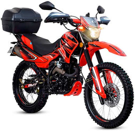 MOTOCICLETA COLOR ROJO CROSSMAX 170 C.C VENTO