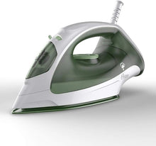 Cargar imagen en el visor de la galería, Plancha de vapor blanca- verde con suela de antiadherente Oster GCSTBS3803-013